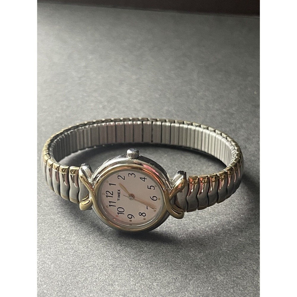 Timex Cavatina T21854 Wrist Watch Women Stainless Steel Stretch Water Resistant